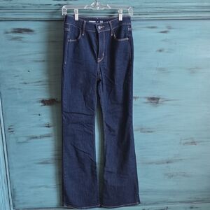 Old Navy Dark Blue Wide Leg Jeans
